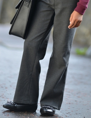 David Luke DL970 Slimfit Trouser - Grey (Years 1 - 6)